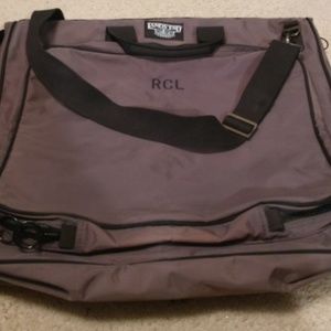 Vintage Lands End Lighthouse Garment Bag Carry On